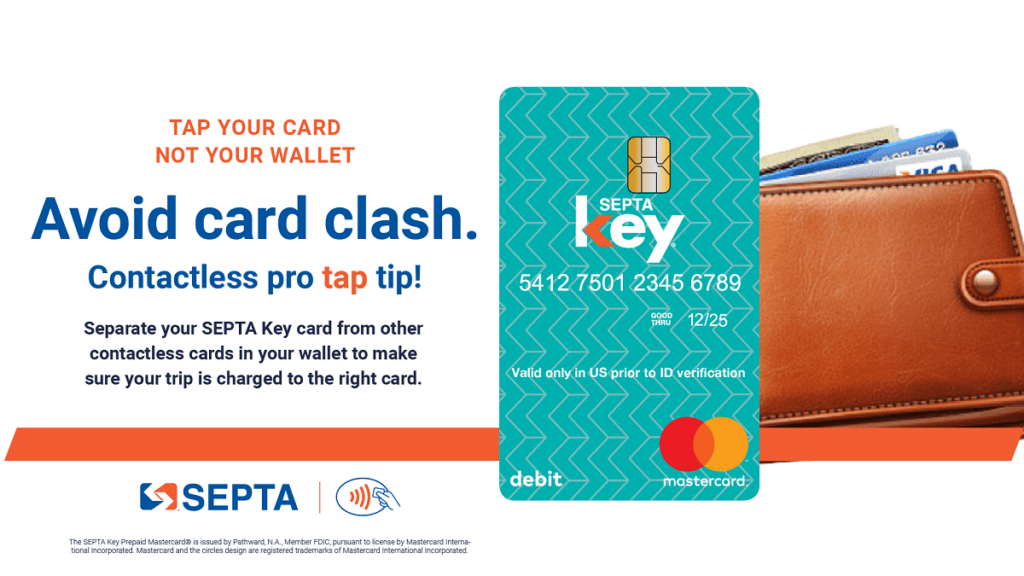 SEPTA Contactless Payment Launches September 25 Avoid Card Clash
